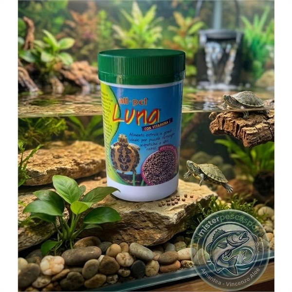 all-pet-luna-alimento-estruso-vitamina-c-granuli-piccole-tartarughe-rettili