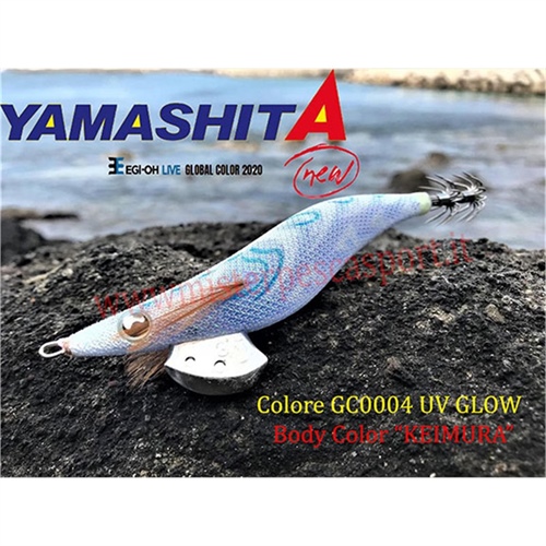 Yamashita Global Color EGI OH LIVE  3.0 15g col. GC004 UV GLOW Body Color KEIMURA  r