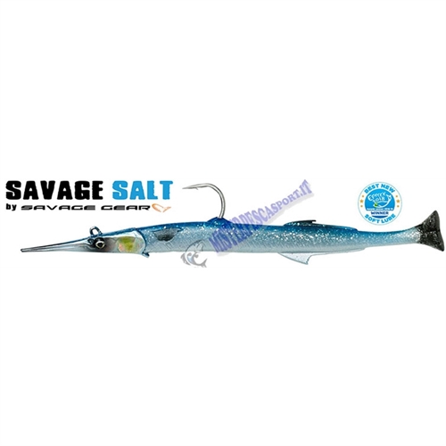 Aguglia  3D line True Needlefish pulsetail  Savage Salt  30cm 105g color Blue 