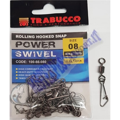 Girella con moschettone Trabucco rolling Hooked Snap