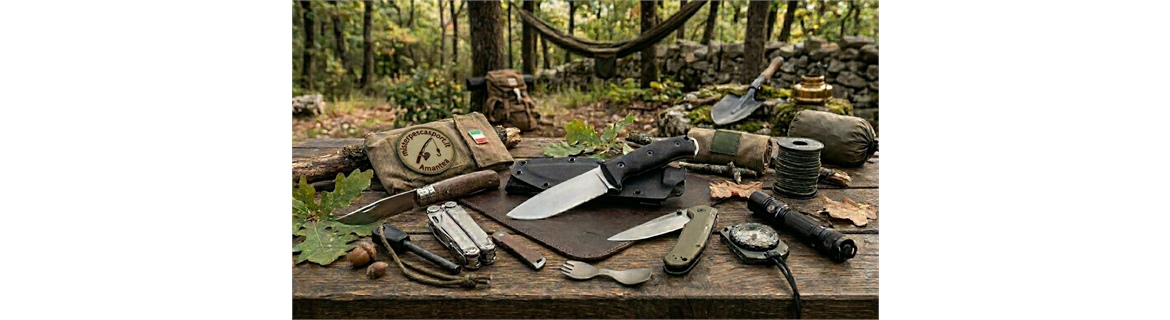 Equipaggiamento Avventura Selvaggia: 
Preparati all'Imprevedibile 
​Sei pronto a sfidare la natura con gli strumenti giusti? Che tu sia un escursionista esperto, un appassionato di bushcraft o semplicemente un amante delle uscite all'aria aperta, la sic